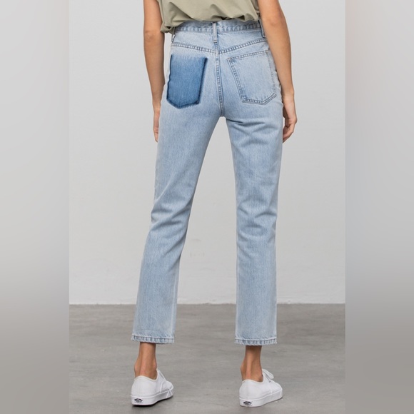 Insane Gene High Waist Ripped Tapered Jeans - Picture 8 of 11